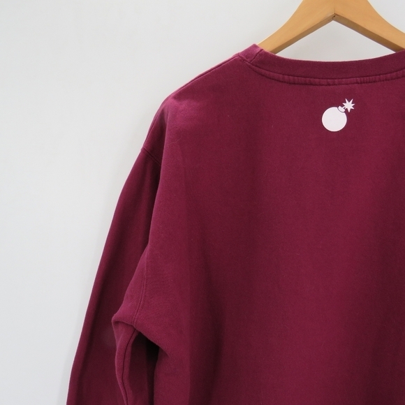 The Hundreds Burgundy Sweatshirt - Picture 6 of 8